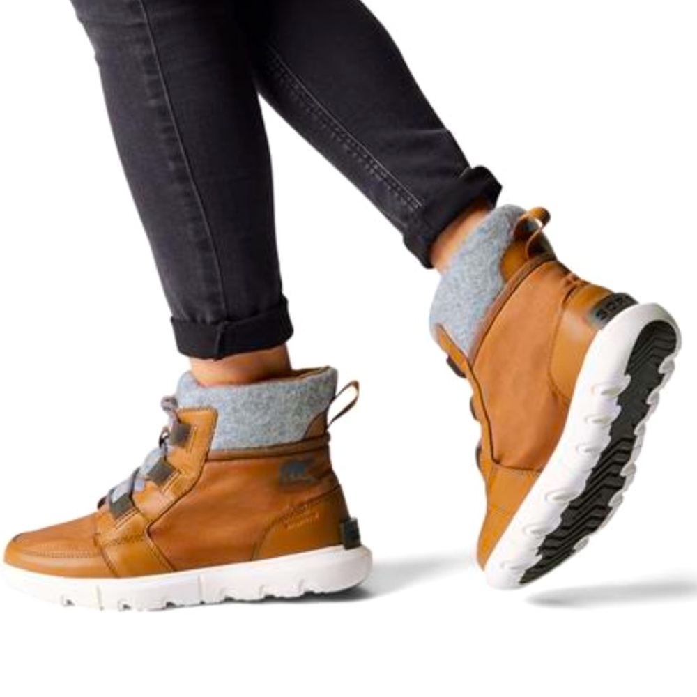 NWOT Sorel Explorer II Carnival Felt Boot Size 8